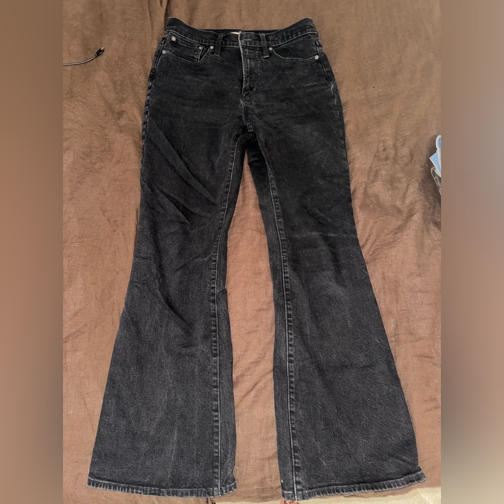 Madewell Charcoal Denim Pants